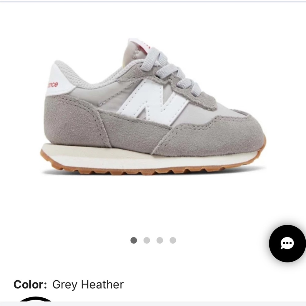 Toddler New Balance Gray Sneakers Sz 6